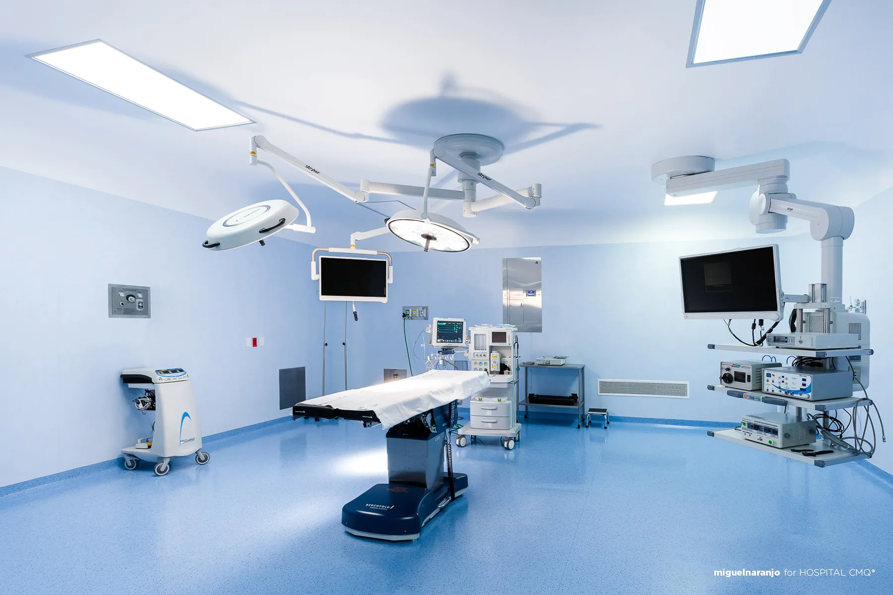 Quirófano de Hospital CMQ Riviera Nayarit, turismo médico