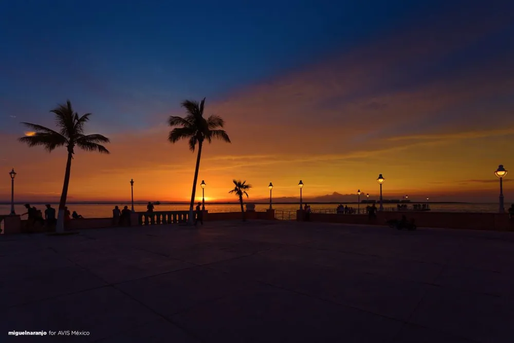 Atardecer en La Paz