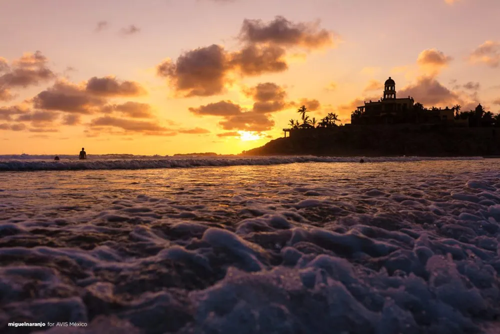 Atardecer en Playa Cerritos