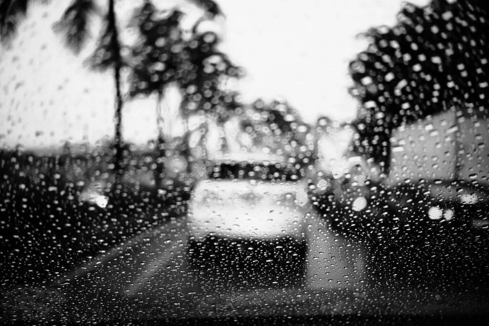 Lluvia, fotografía con cámara compacta