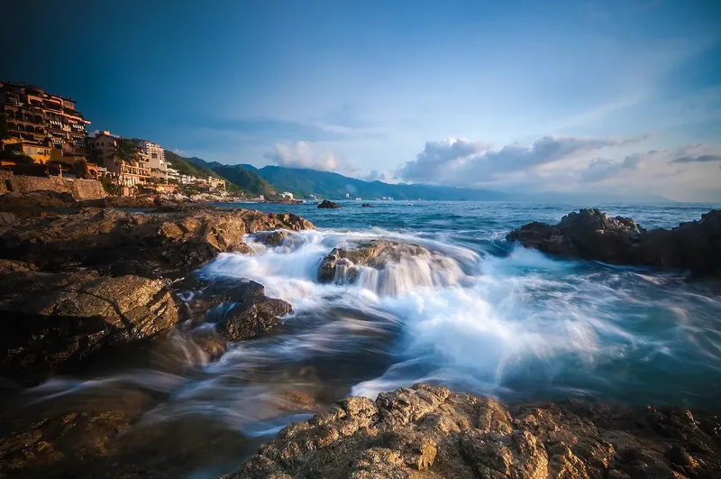 Conchas Chinas, Puerto Vallarta, Jalisco. Fotografía de paisaje de Miguel Naranjo.