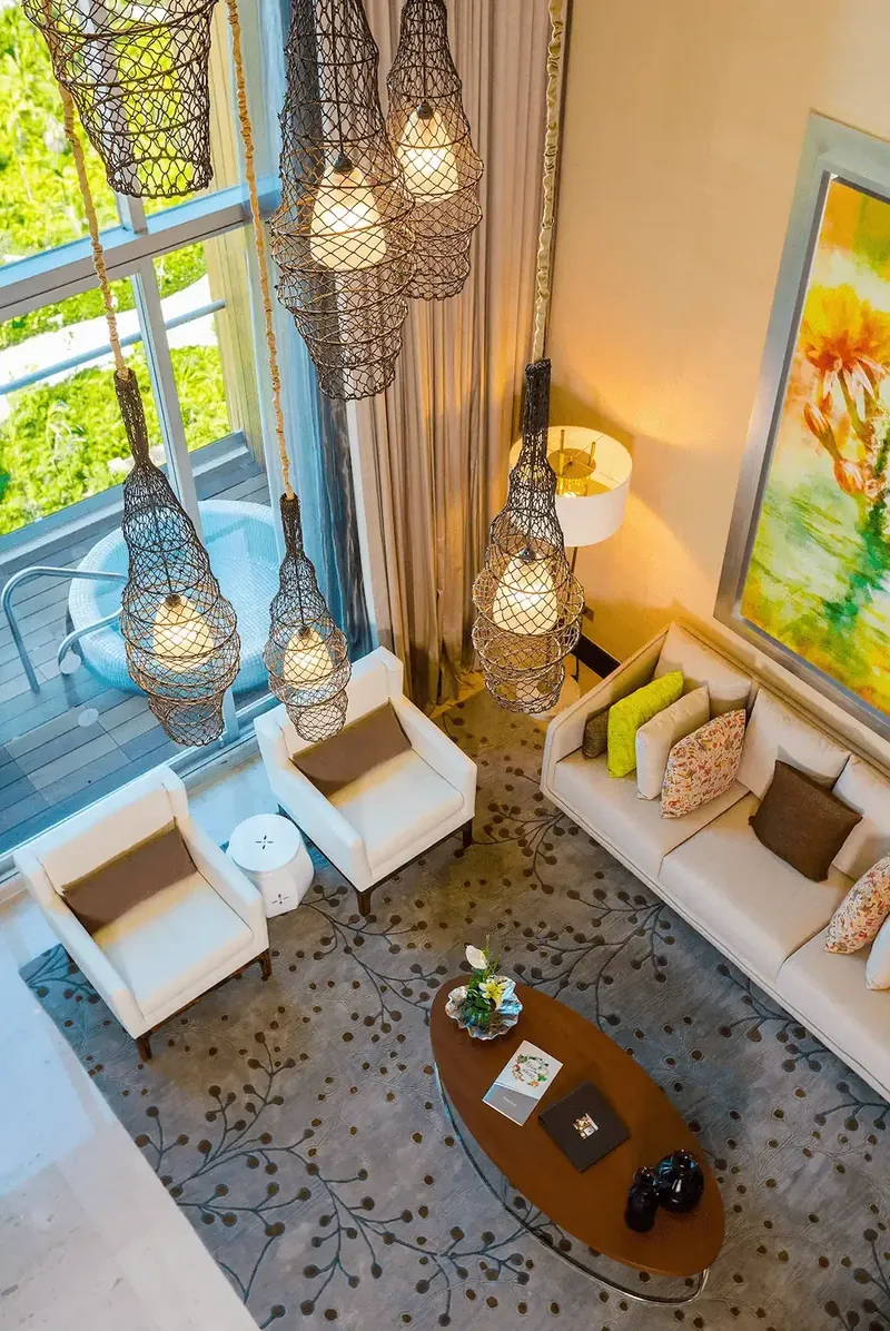 Loft, Grand Luxxe, Vidanta Nuevo Vallarta. Fotografía de hospitalidad de Miguel Naranjo.