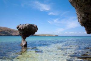 El Hongo, Playa Balandra, Baja California Sur