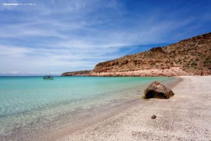 Playa Ensenada Grande en Isla Espíritu Santo, La Paz, BCS